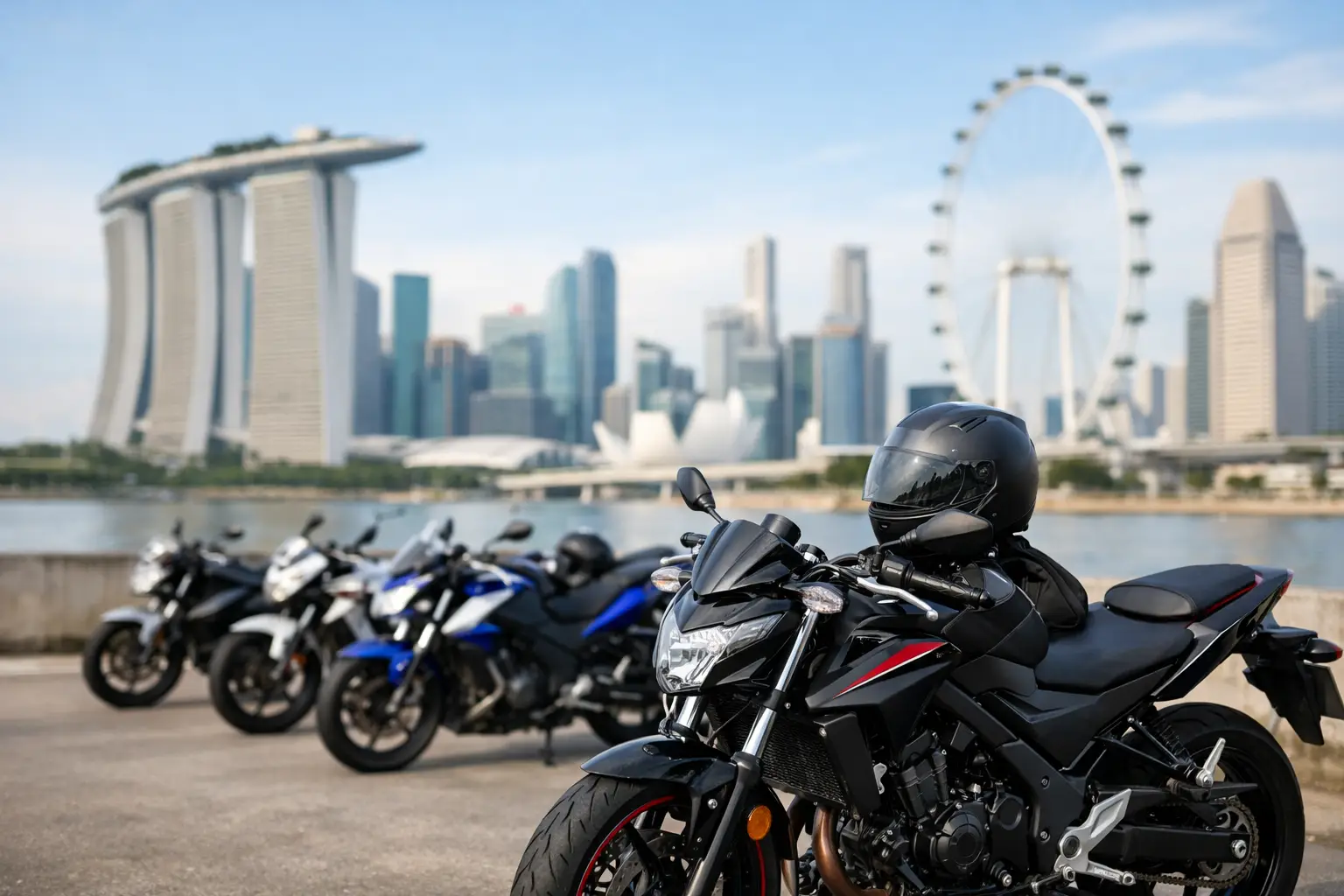 Class 2B Motorcycle Rental in Singapore