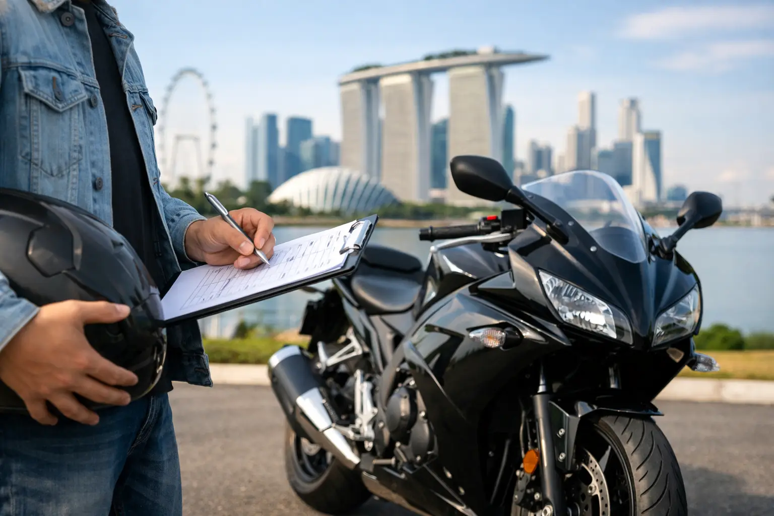 Motorcycle Rental Singapore: What to Check