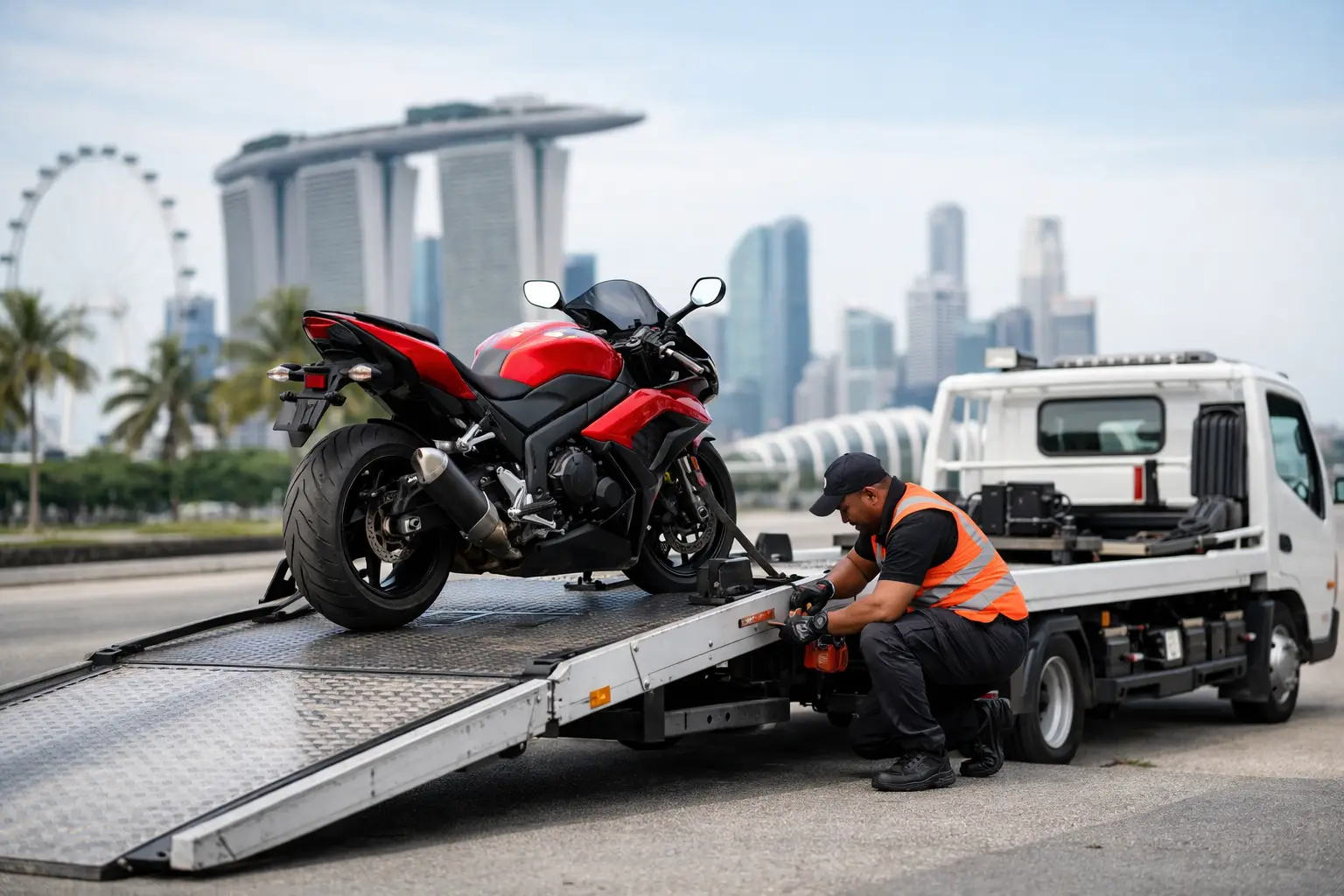 Motorcycle Towing Service Singapore Guide