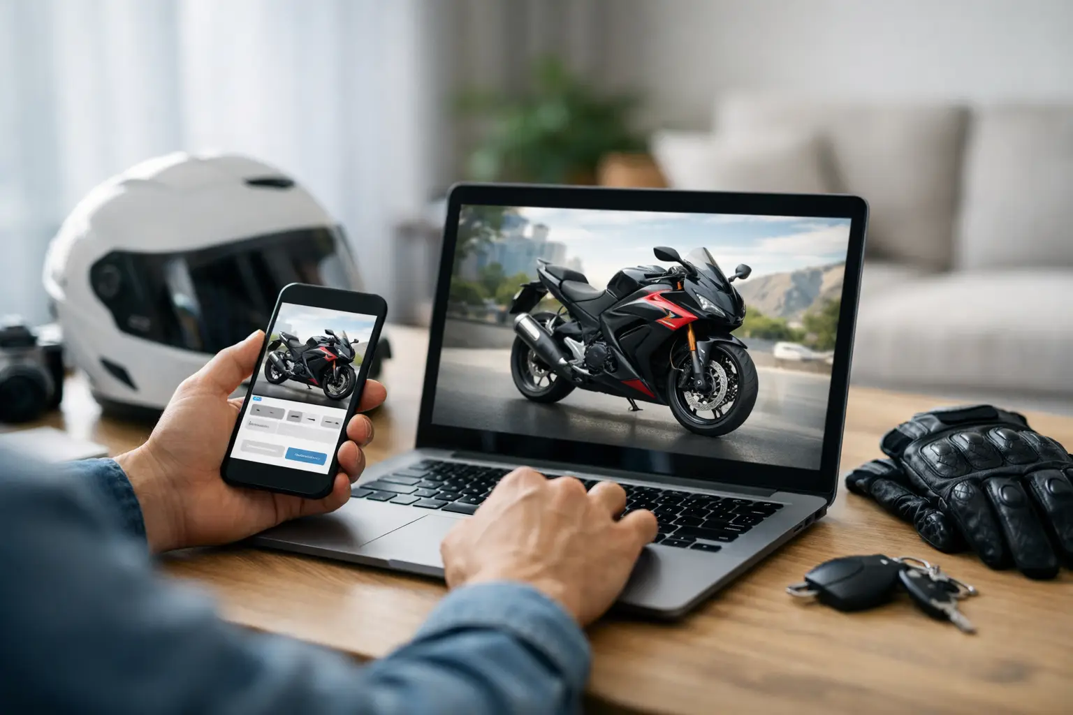 Online Motorcycle Booking Made Simple