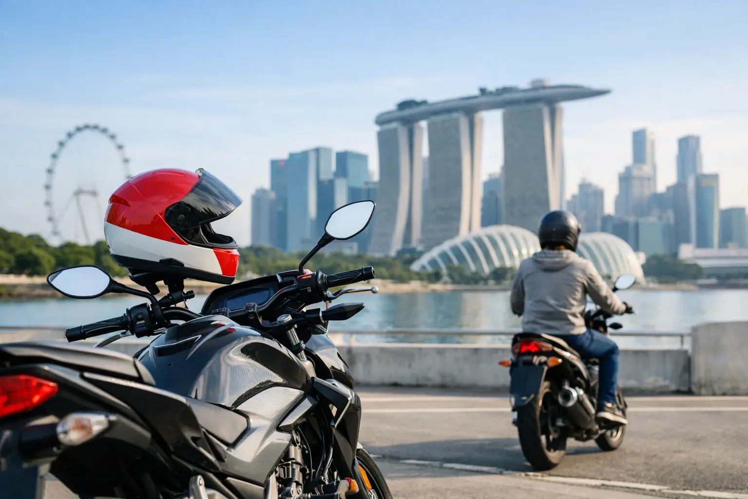 P Plate Motorcycle Rental in Singapore