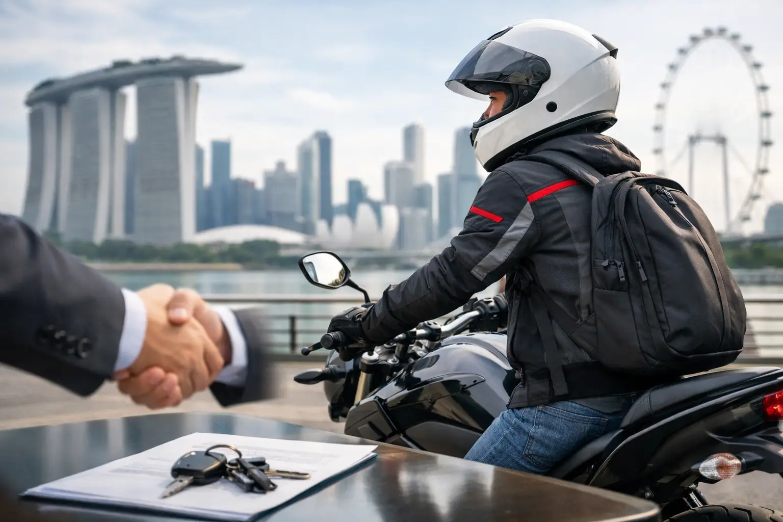 Can P Plate Riders Lease Motorcycles in Singapore?