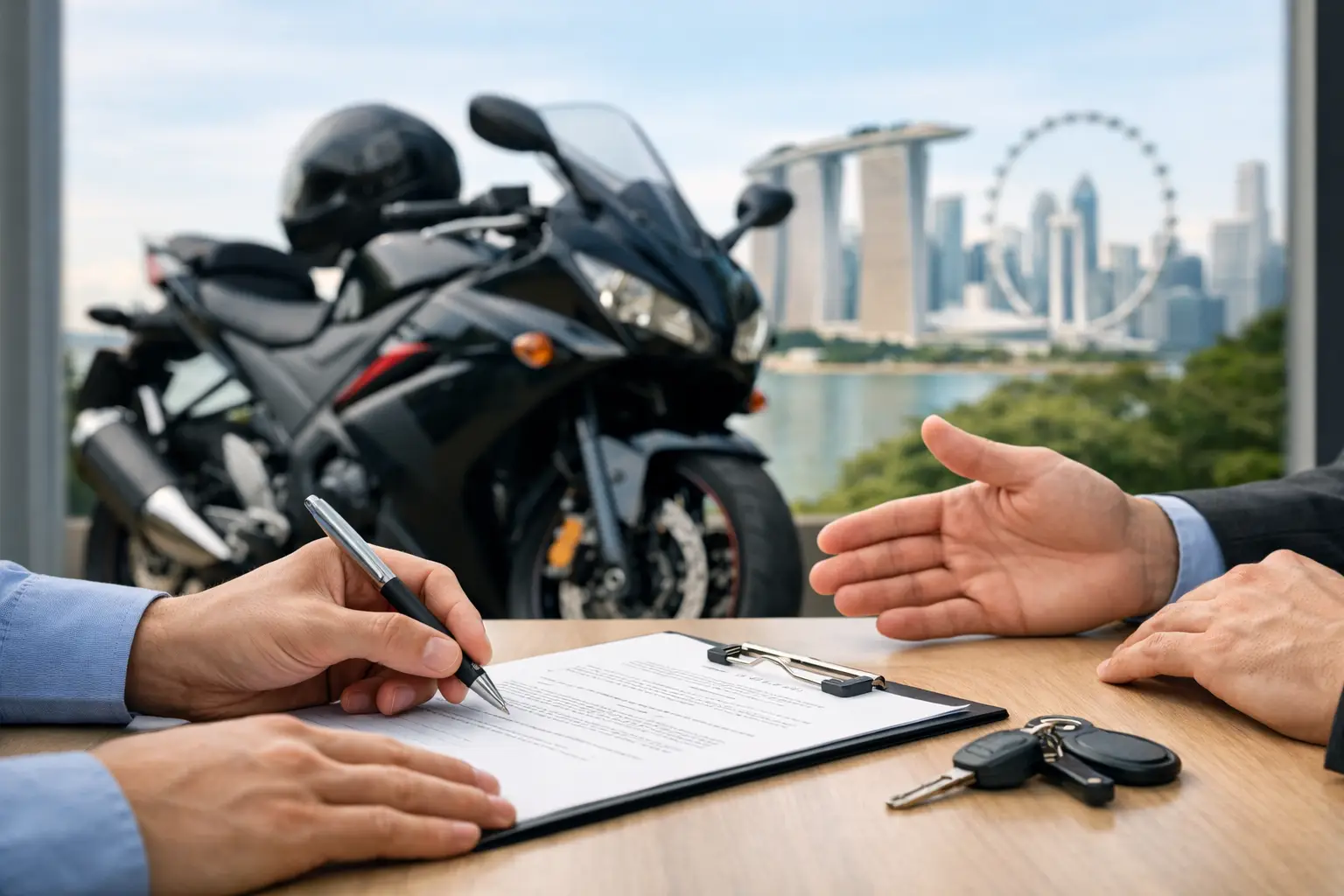 How to Lease a Motorcycle in Singapore Easily