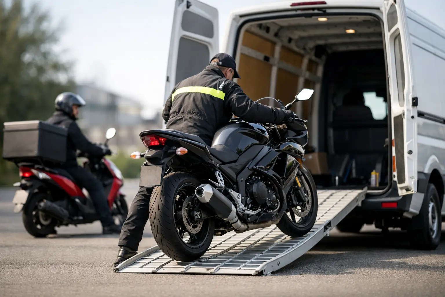 Motorcycle Delivery and Collection Explained