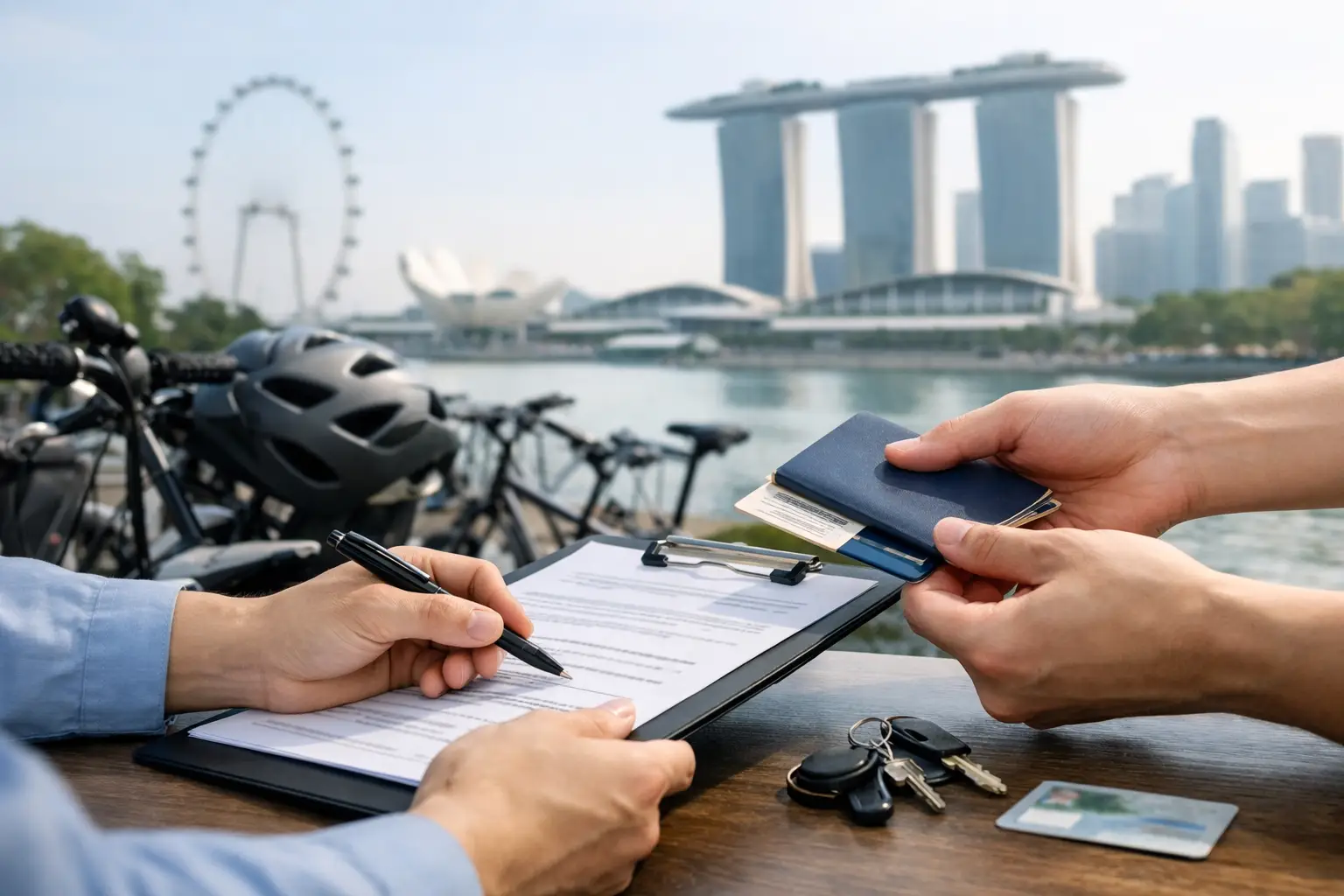 What Documents for Bike Rental in Singapore?