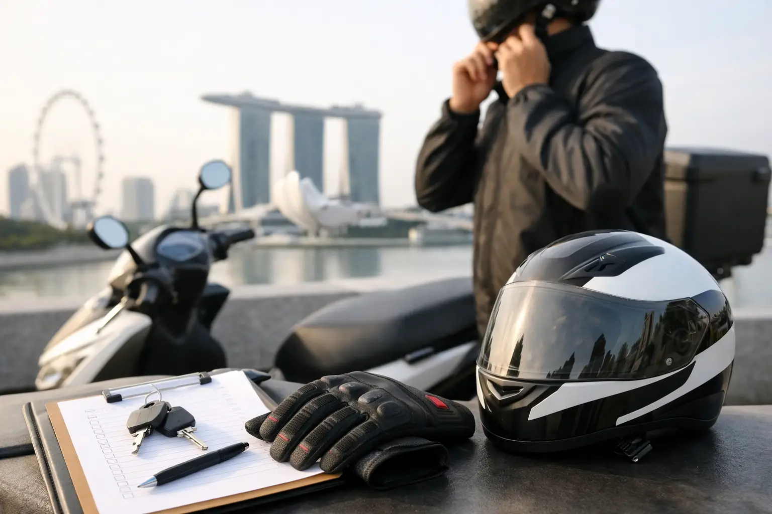 New Rider Rental Checklist: Ride Ready in Singapore