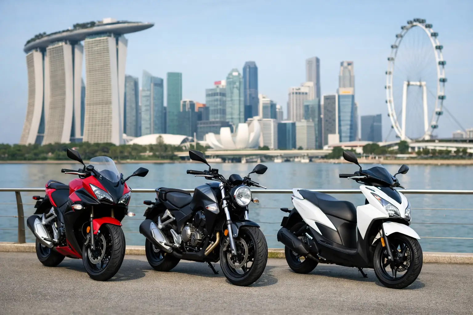 Top Beginner Friendly Rental Motorcycles in Singapore