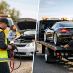 Roadside Assistance Versus Private Towing